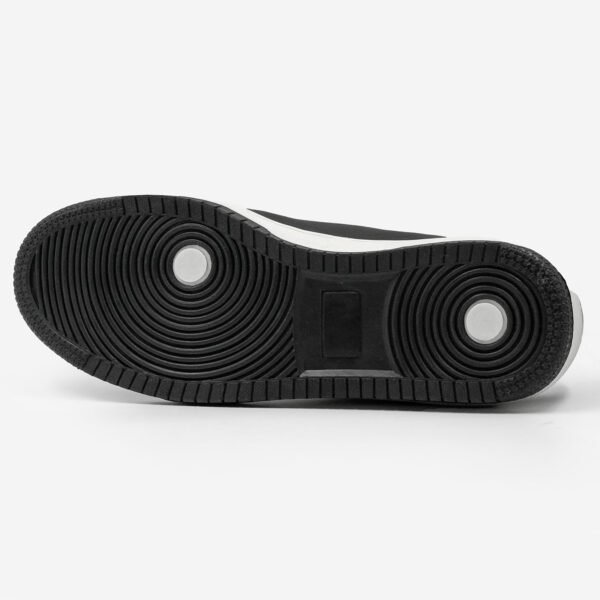 Loranci Trendy Leather Sneaker - Z 15349 - Black -F - Image 4