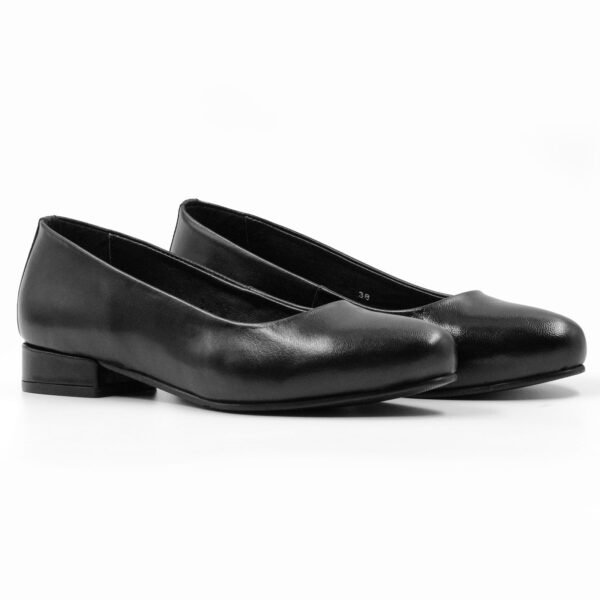 Black Women’s Mid Heel Shoes - Style No. Z-16322