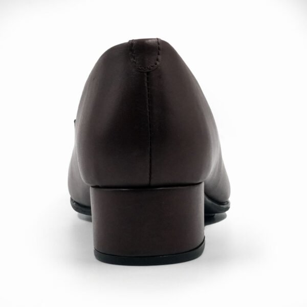 Woman Mid Heel Shoes - Z 13754 - Brown - Image 4