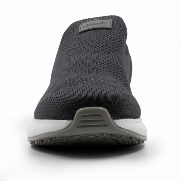 Loranci New Sport Slip on Shoes- HG038 - Grey - Image 2