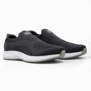 Loranci New Sport Slip on Shoes- HG038 - Grey