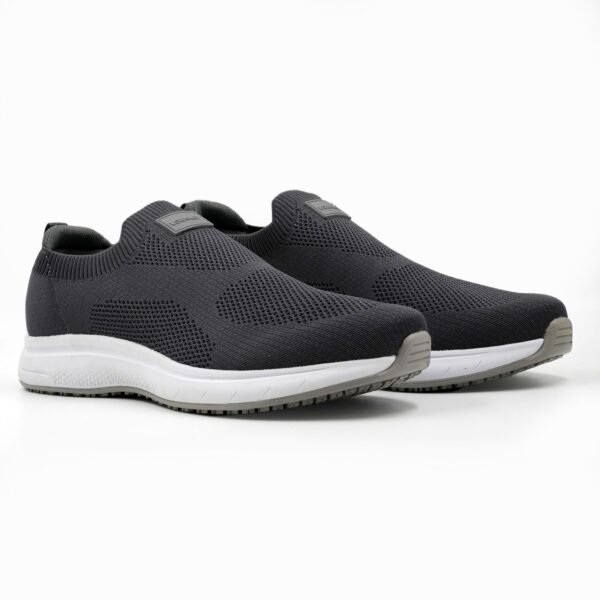 Loranci New Sport Slip on Shoes- HG038 - Grey