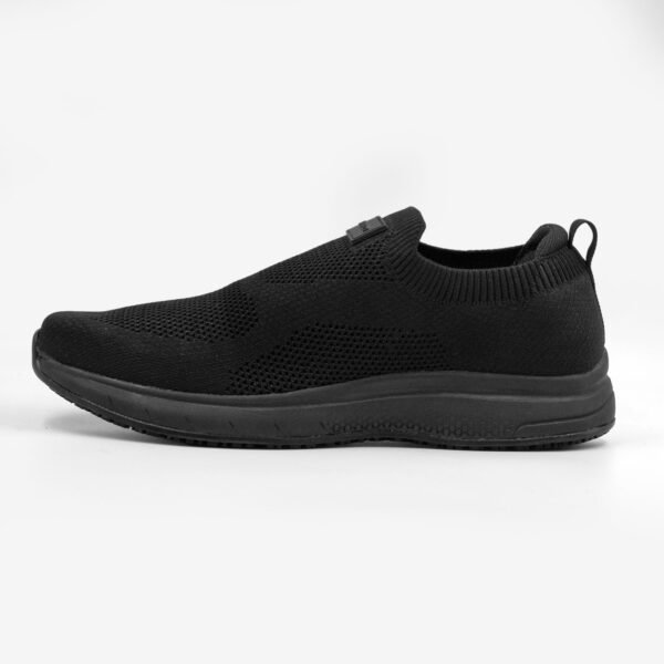 Loranci New Sport Slip on Shoes- HG038 - Black - Image 3