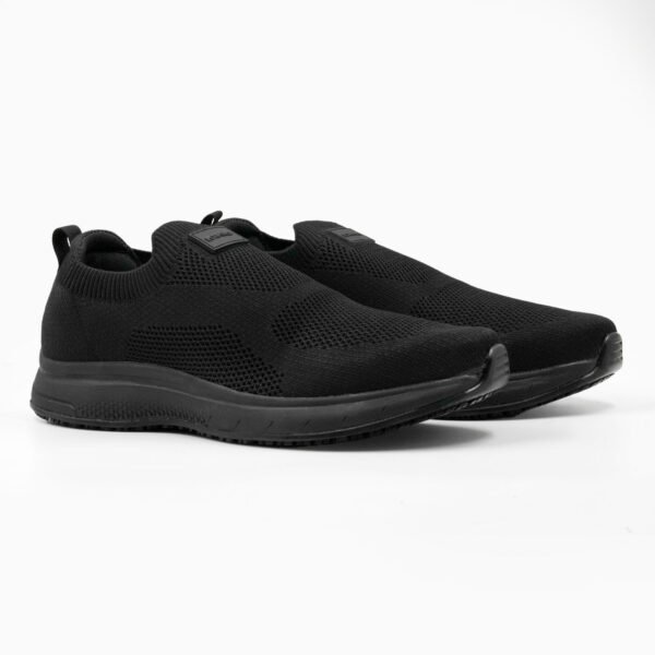 Loranci New Sport Slip on Shoes- HG038 - Black