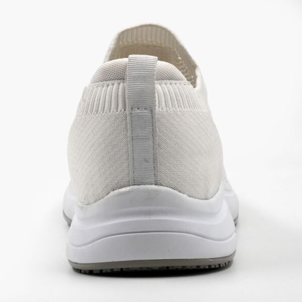 Loranci New Sport Slip on Shoes- HG038 - White - Image 5