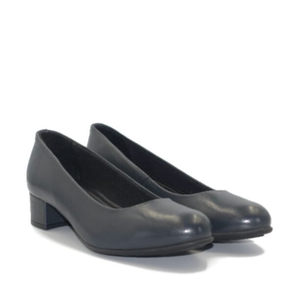 Woman Mid Heel Shoes - Z 13754 - British Blue